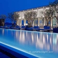 Eclairage de piscine à fibre optique
