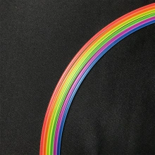 Optical Fiber Led Lights Colorful PMMA End Lit Fiber Optic Cable Factory