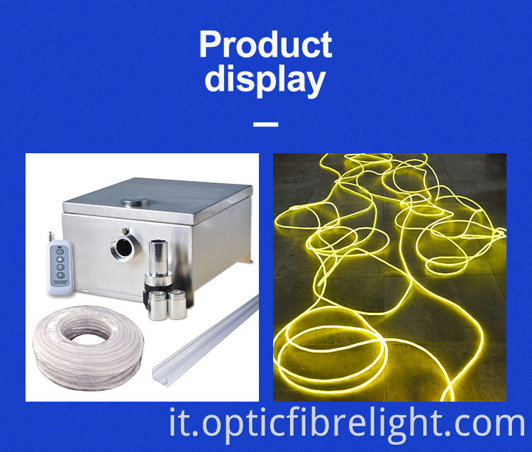 Luce perimetrale in fibra ottica Fiber Optic Perimeter Light