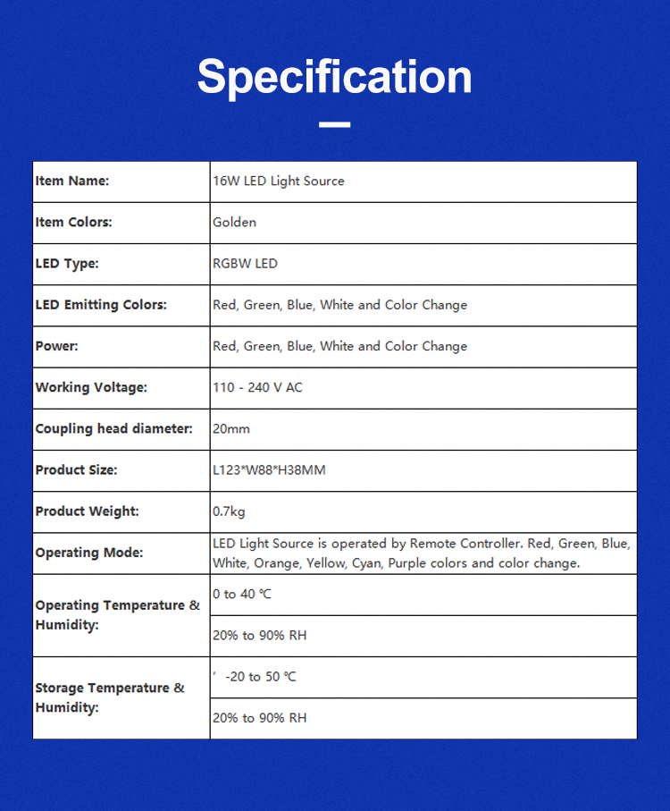 16w Light Engine 16w Light Engine