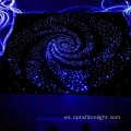 Iluminación de techo de estrella de fibra óptica de bricolaje para sensorial