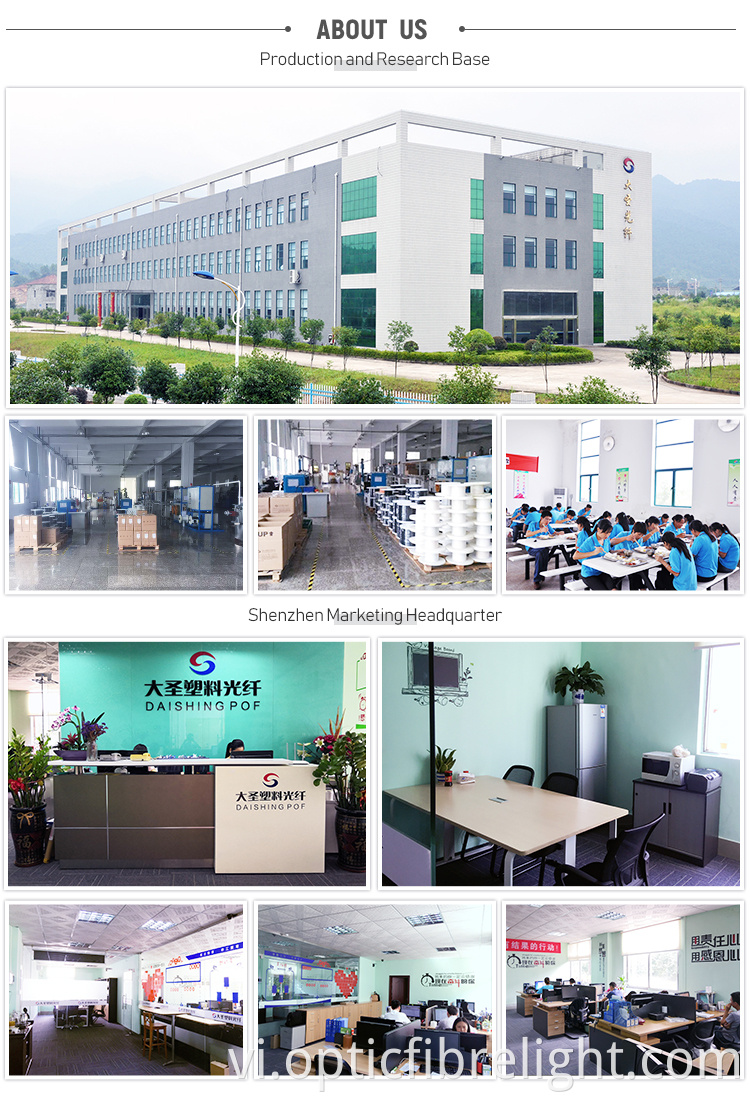 Ánh sáng sợi quang của sản xuất Fiber Optic Light Of Manufacture