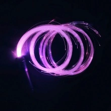 Fiber Optic Led Whip Fiber Optic Space Flow Whip For Dance Factory