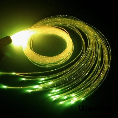 1mm Side Glow Fiber Optic Sparkle Side Glow Fiber Optic Cable Factory