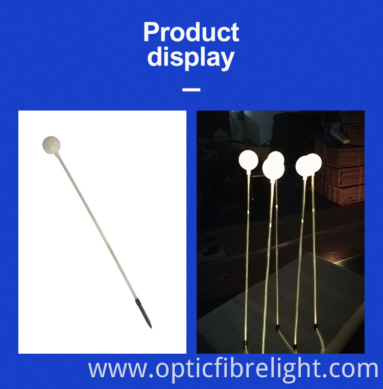 Fiber Optic Ball Insert Light Fiber Optic Ball Insert Light
