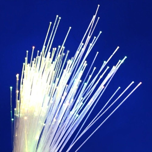 Unsheathed PMMA Fibre End Glow Optical Fiber Cable Manufactory