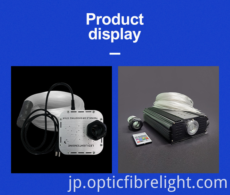 光ファイバー照明 Fiber Optic Lighting