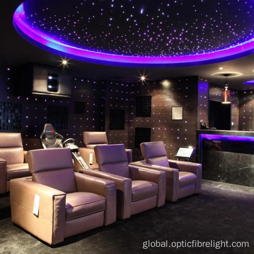 Ceiling Star Lights Side emitting fibre optic lighting Manufactory