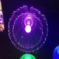 jellyfish led decoration fibre light