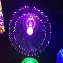 jellyfish led decoration fibre light