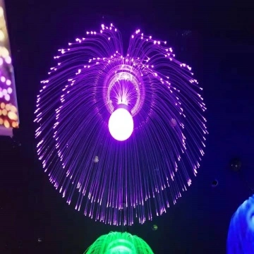 jellyfish led decoration fibre light