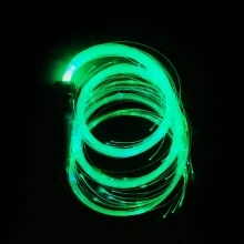 Fiber Optic Led Whip LED plastic fiber optic whip used in bars Manufactory