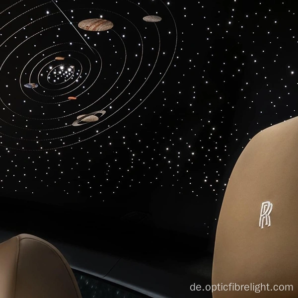 Sternschnuppe Licht Decke des Autos