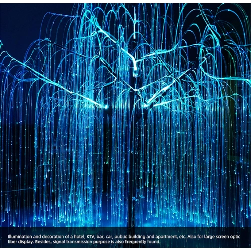 optic fiber curtain  light