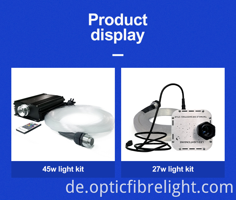 Fiber Optic Star Decke für Kinder Fiber Optic Star Ceiling For Kids