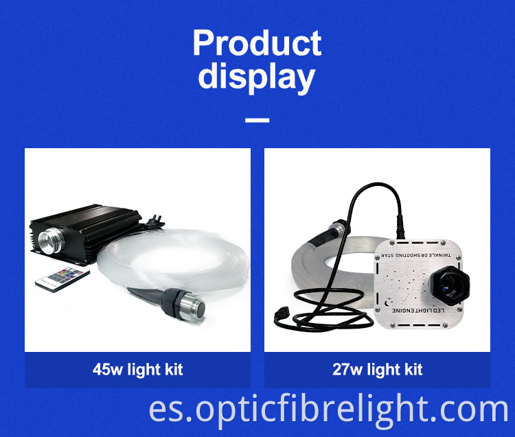 Techo de estrella de fibra óptica para niños Fiber Optic Star Ceiling For Kids