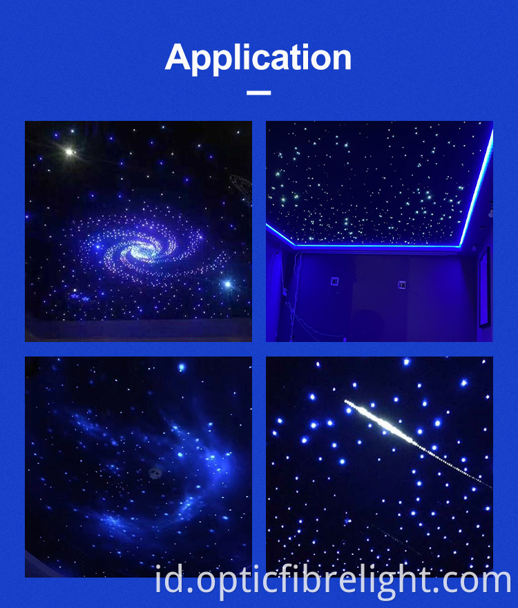 Plafon Bintang Serat Optik Optic Fibre Star Ceiling
