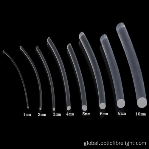 Side Emitting Fibre Optic pmma side glow fiber optic cable 3mm Manufactory